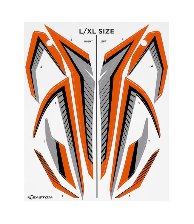 Hellcat Slo-Pitch Helmet Decal Kits