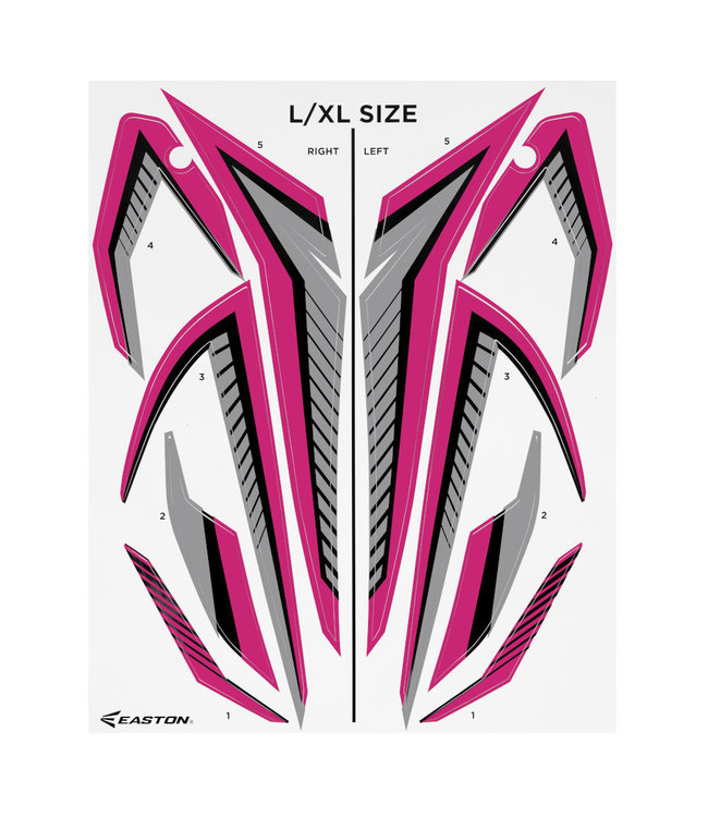 Hellcat Slo-Pitch Helmet Decal Kits