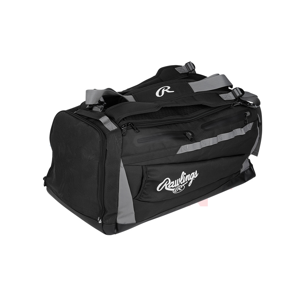 Sac De Sport Hummel Sac à Dos Hybride Rawlings Gold Collection – Noir – Rangement Organisé Pour équipement Baseball Et Sport Sac De Sport Handball