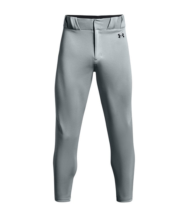 Champro CHAMPRO Triple Crown Knicker Style Baseball Pants with  Contrast-Color Braid Piping and Reinforced Sliding Areas GREY,BLACK PIPE,