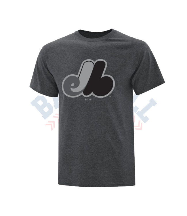 47BRAND T-Shirt Gris MLB des Expos de Montréal