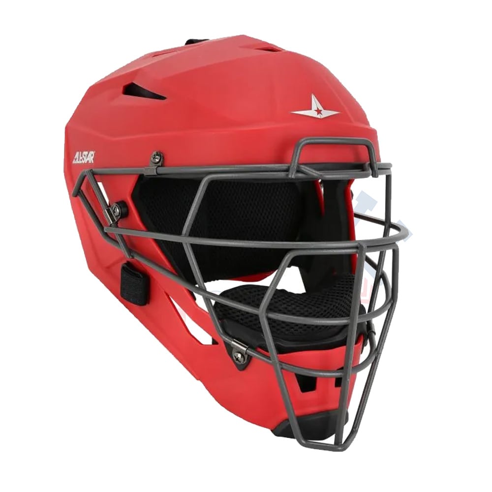 All-Star Large MVP5 Pro Catcher's Helmet, Navy