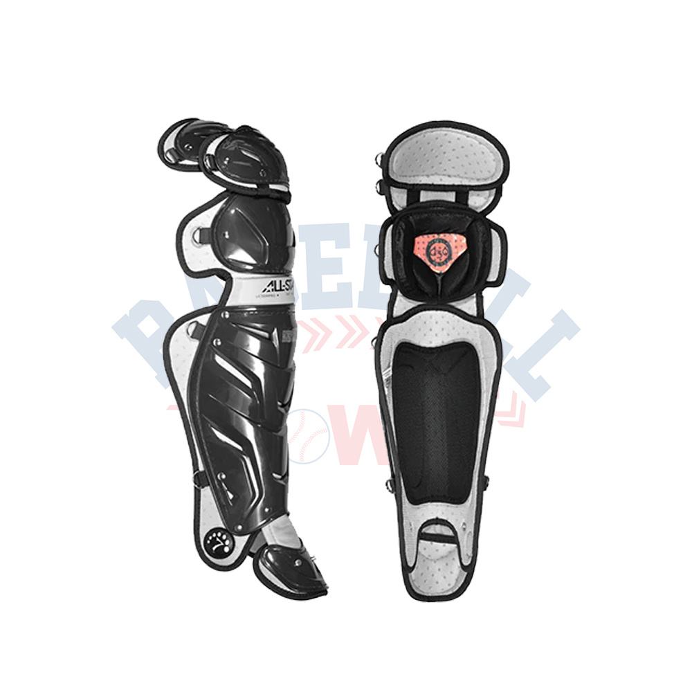 Adult System 7 Catcher's Leg Guards 15.5" Baseball Town