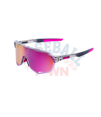 100% S2 Polished Translucent Grey Sunglasses