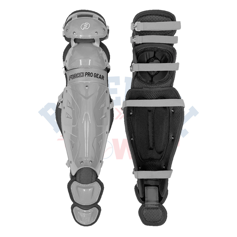 Catcher Shin Guards with Dupont Kevlar Baseball Town