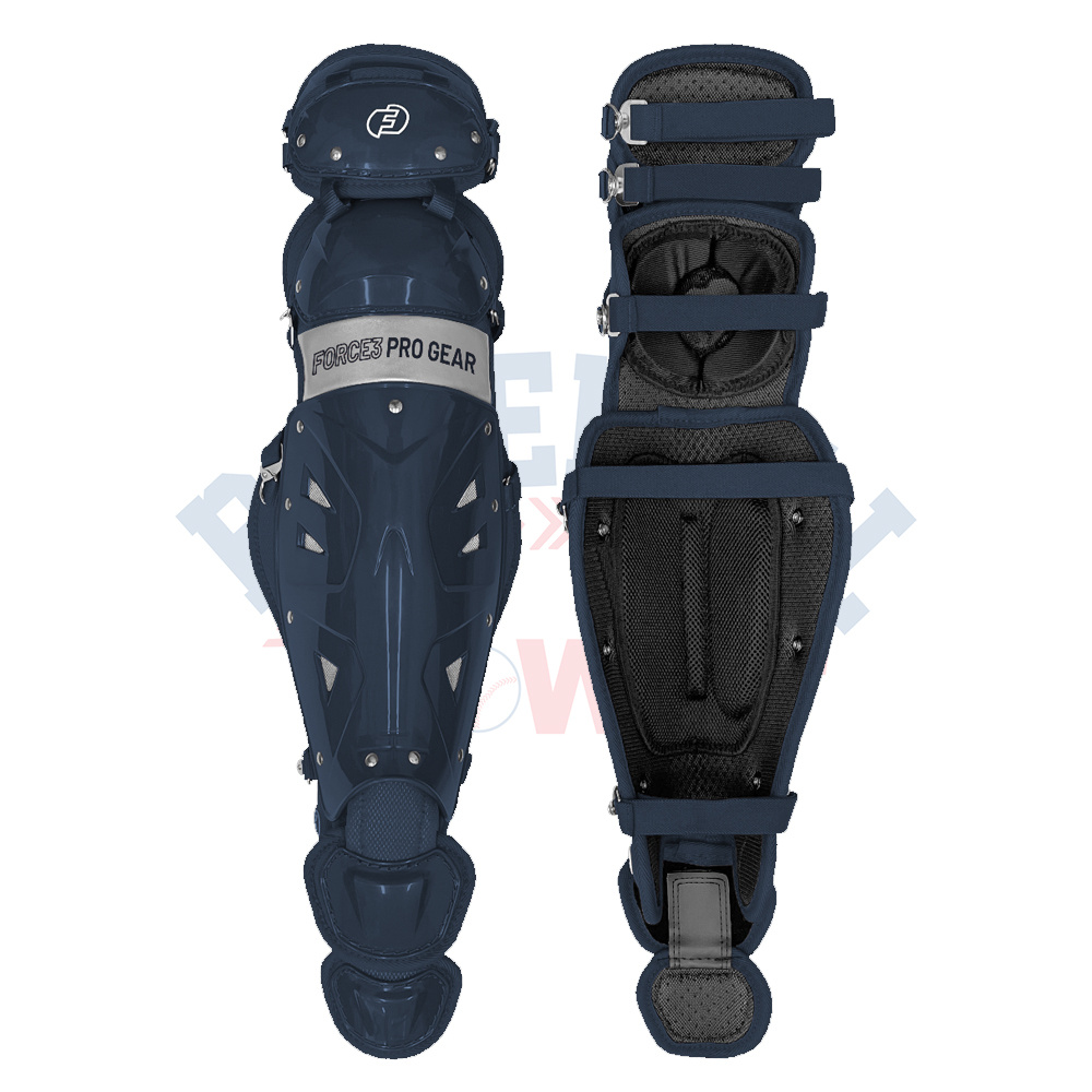 Catcher Shin Guards with Dupont Kevlar Baseball Town