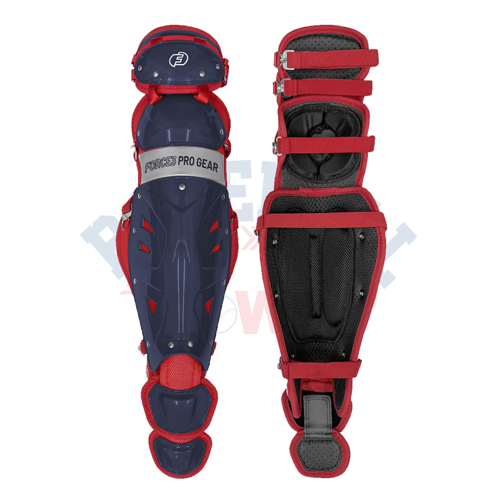 Catcher Shin Guards with Dupont Kevlar Baseball Town