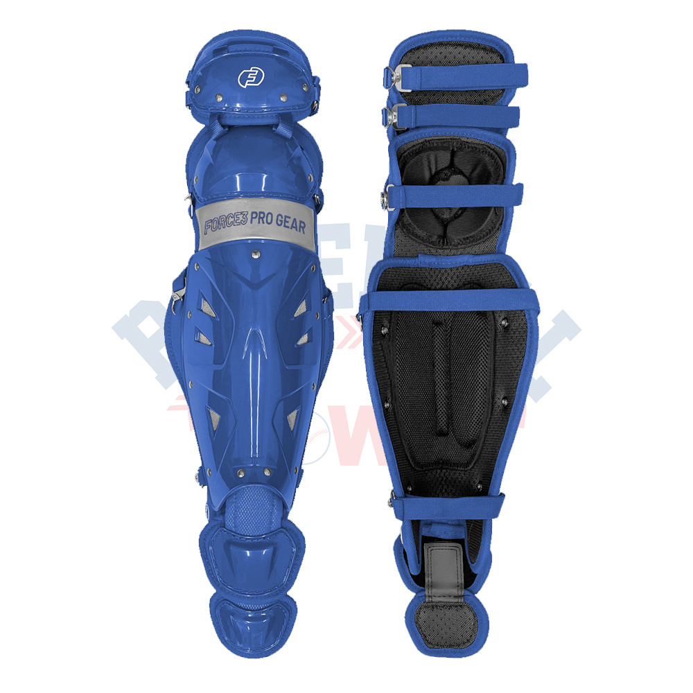Catcher Shin Guards with Dupont Kevlar Baseball Town
