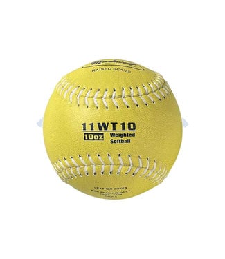 Weighted Leather 11" Softball 10oz