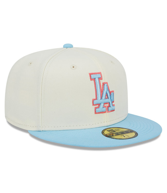 Casquette 5950 Two-Tone Color Pack Blanc des Dodgers de Los Angeles