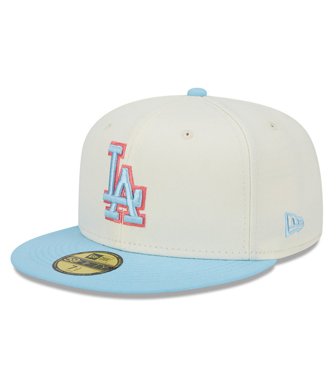 NEW ERA Casquette 5950 Two-Tone Color Pack Blanc des Dodgers de Los Angeles