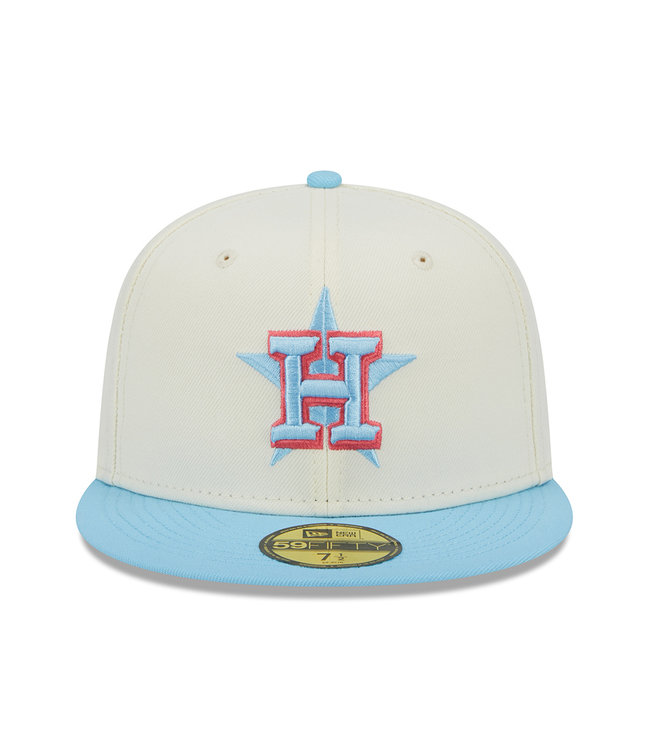 5950 Two-Tone Color Pack White Houston Astros Cap