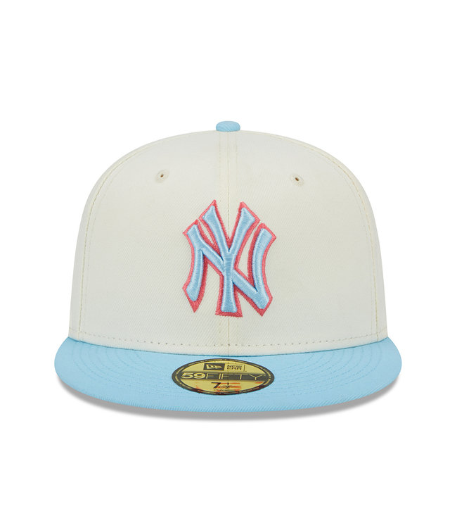Casquette 5950 Two-Tone Color Pack Blanc des Yankees de New York