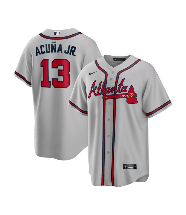 Chandail Away de Ronald Acuna Jr des Braves d'Atlanta