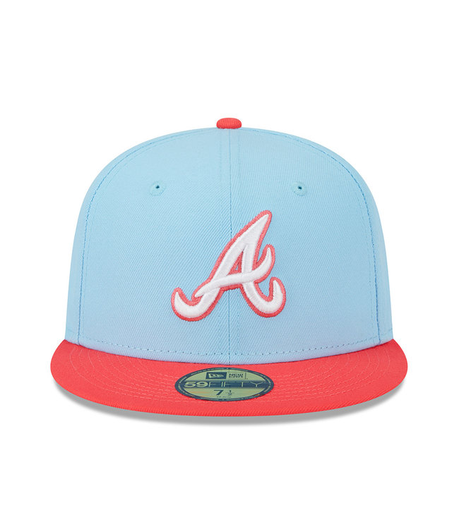 Casquette 5950 Two-Tone Color Pack Bleu Pâle des Braves d'Atlanta