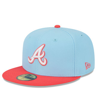 NEW ERA Casquette 5950 Two-Tone Color Pack Bleu Pâle des Braves d'Atlanta