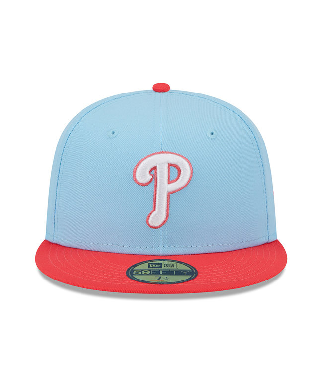 5950 Two-Tone Color Pack Pastel Blue Philadelphia Phillies Cap