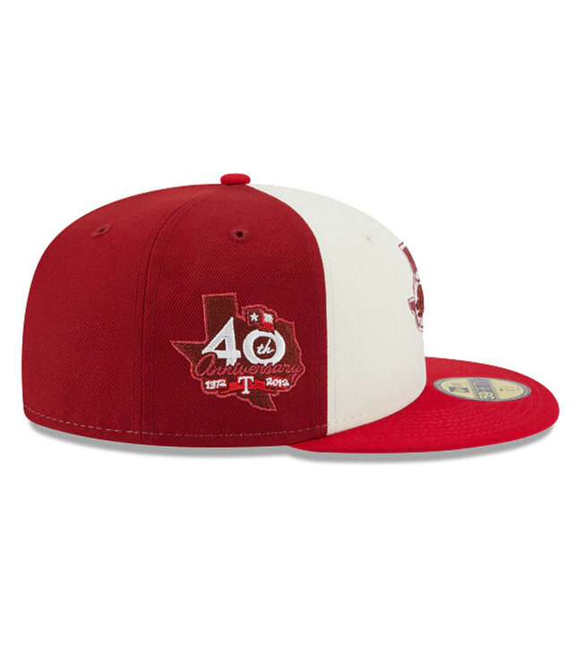 Casquette 59FIFTY Anniversaire des Rangers de Texas