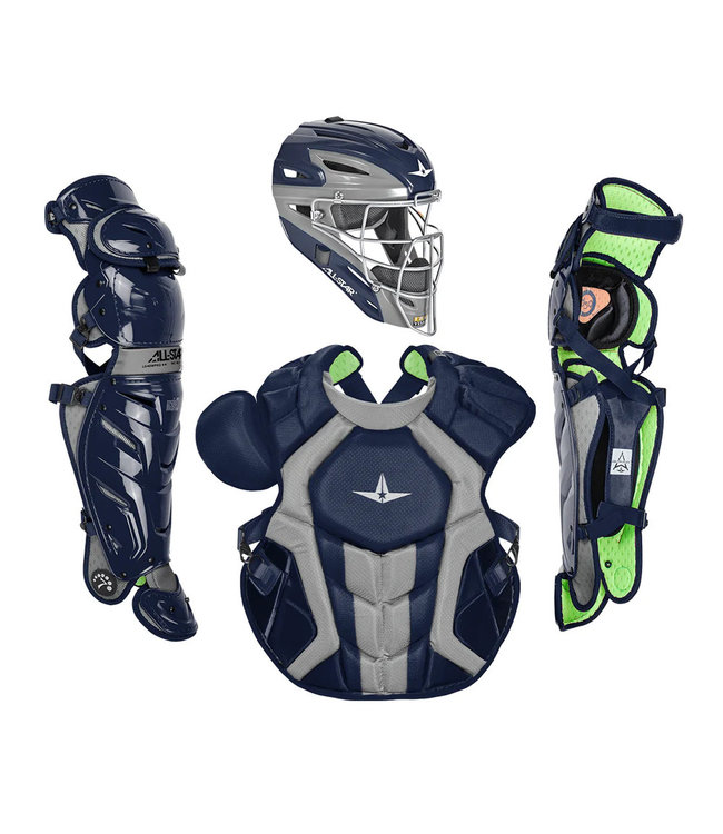 Goalie Helmet Adult System 7 Axis Catcher's Kit