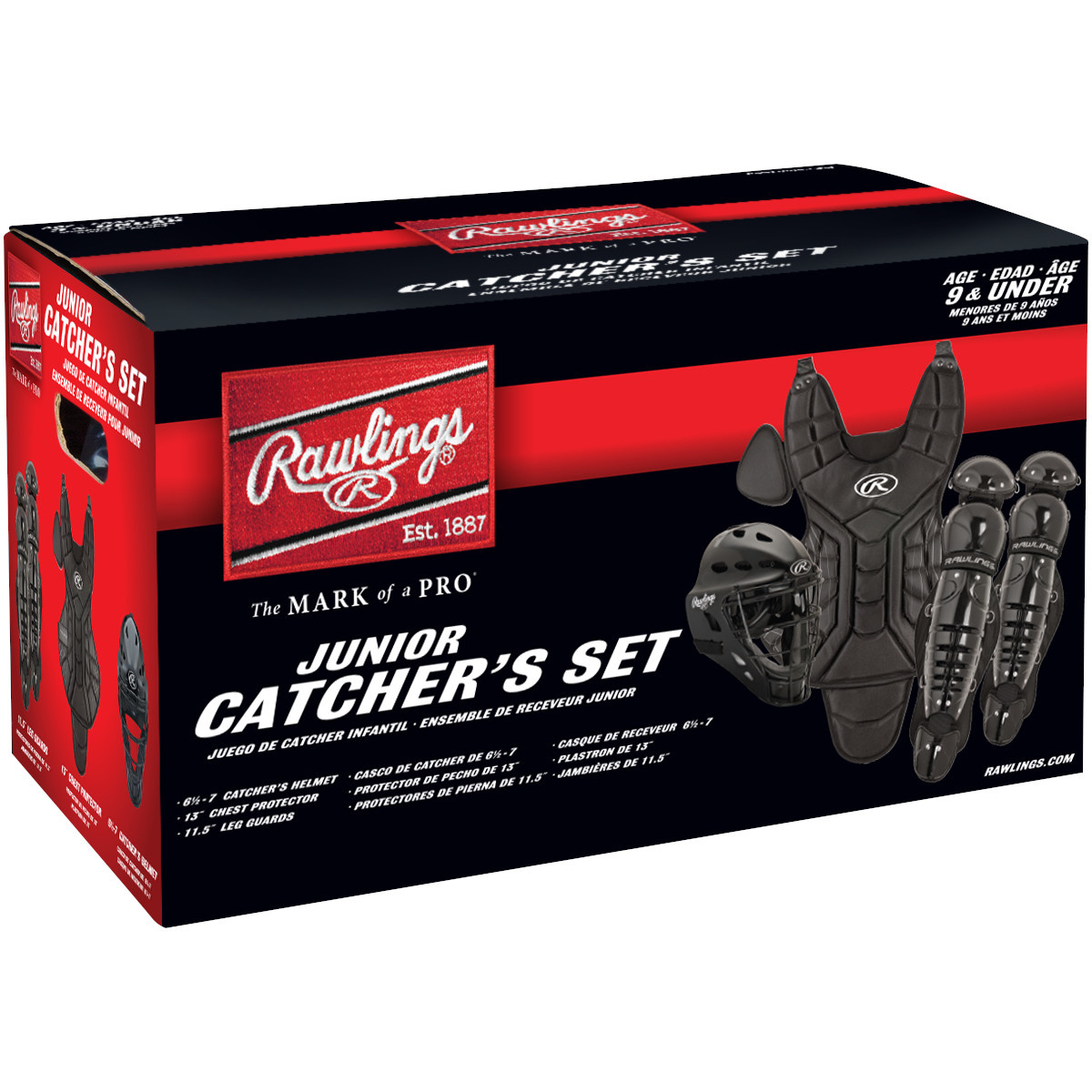 Ensemble Arbitre Rawlings Style Pro - Neuf - Compteur Inclus - Baseball/Softball
