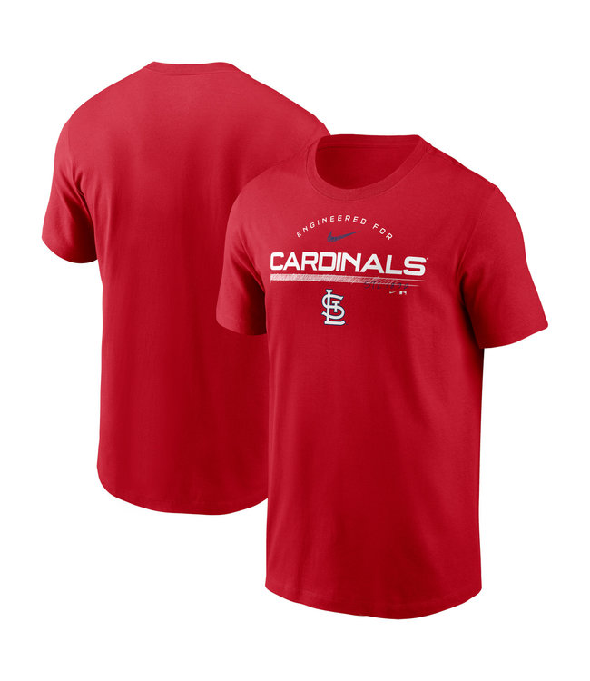 St. Louis Cardinals Nike Dri-Fit T-Shirt Mens Medium Short Sleeve Blue  Adult