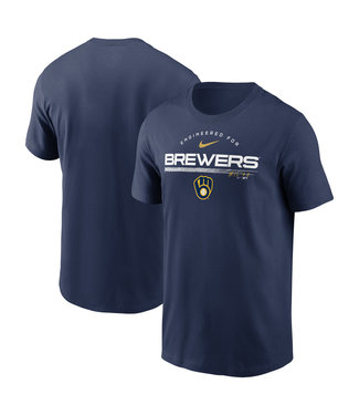 Nike T-Shirt Engineered des Brewers de Milwaukee pour Homme