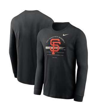 Nike San Francisco Giants Men's Over Arch Long Sleeve Cotton Shirt