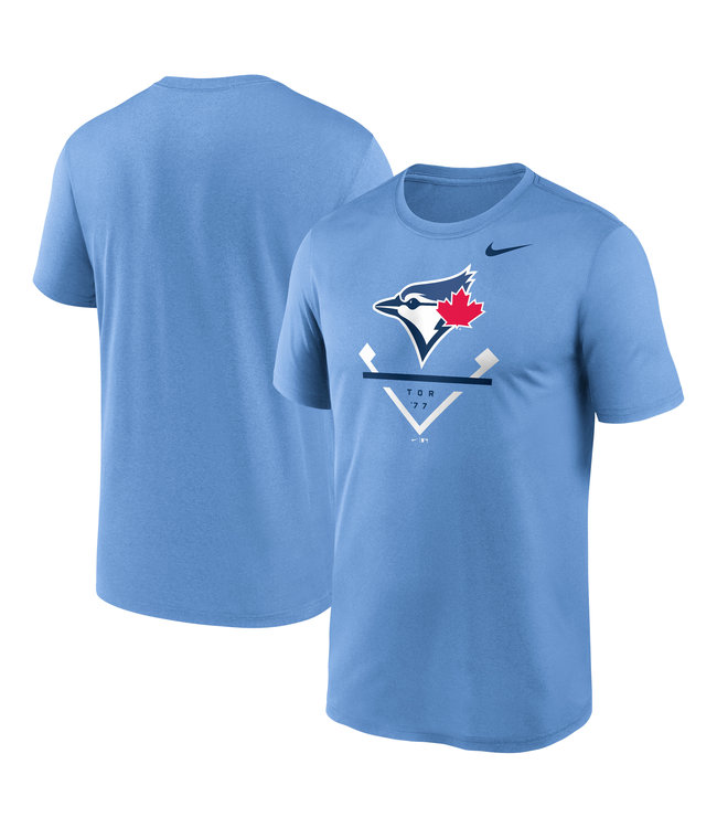Nike T-Shirt Icon Legend des Blue Jays de Toronto Blue pour Homme