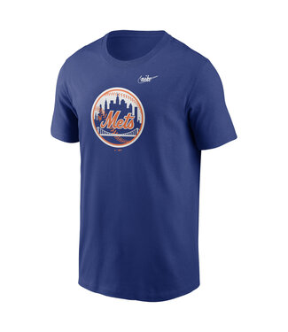 Nike New York Mets 1969 Men's Cotton Cooperstown Logo T-Shirt