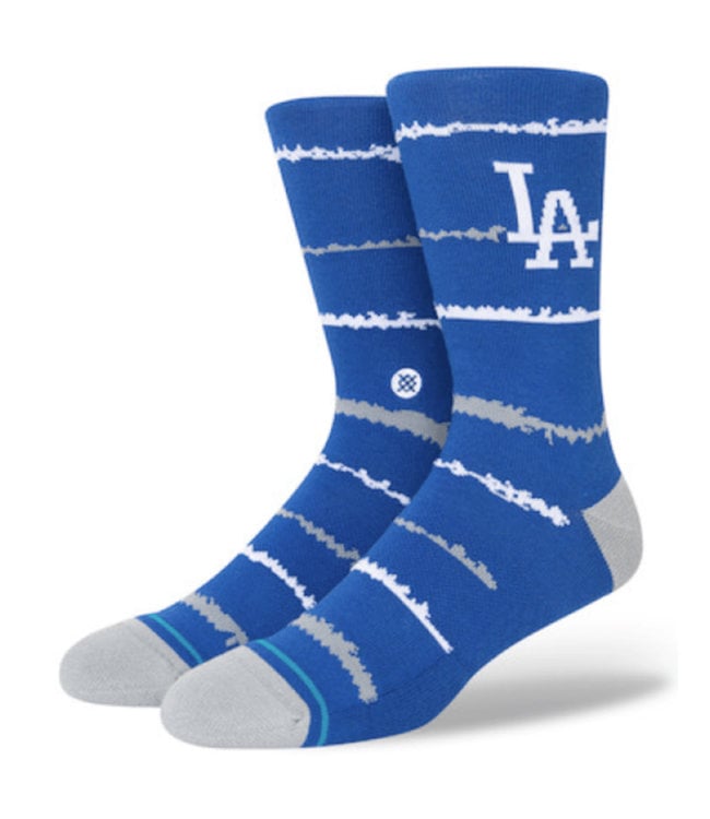 Stance MLB Chalk  Los Angeles Dodgers Crew Socks