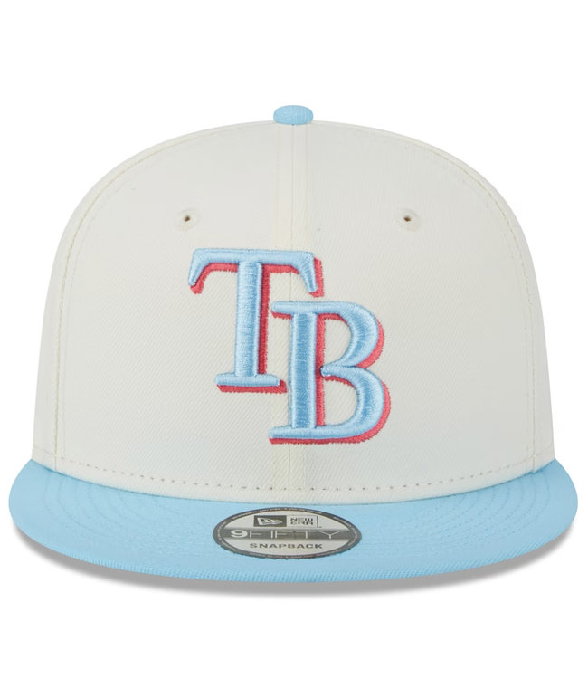 5950 Two-Tone Color Pack White Tampa Bay Rays Cap