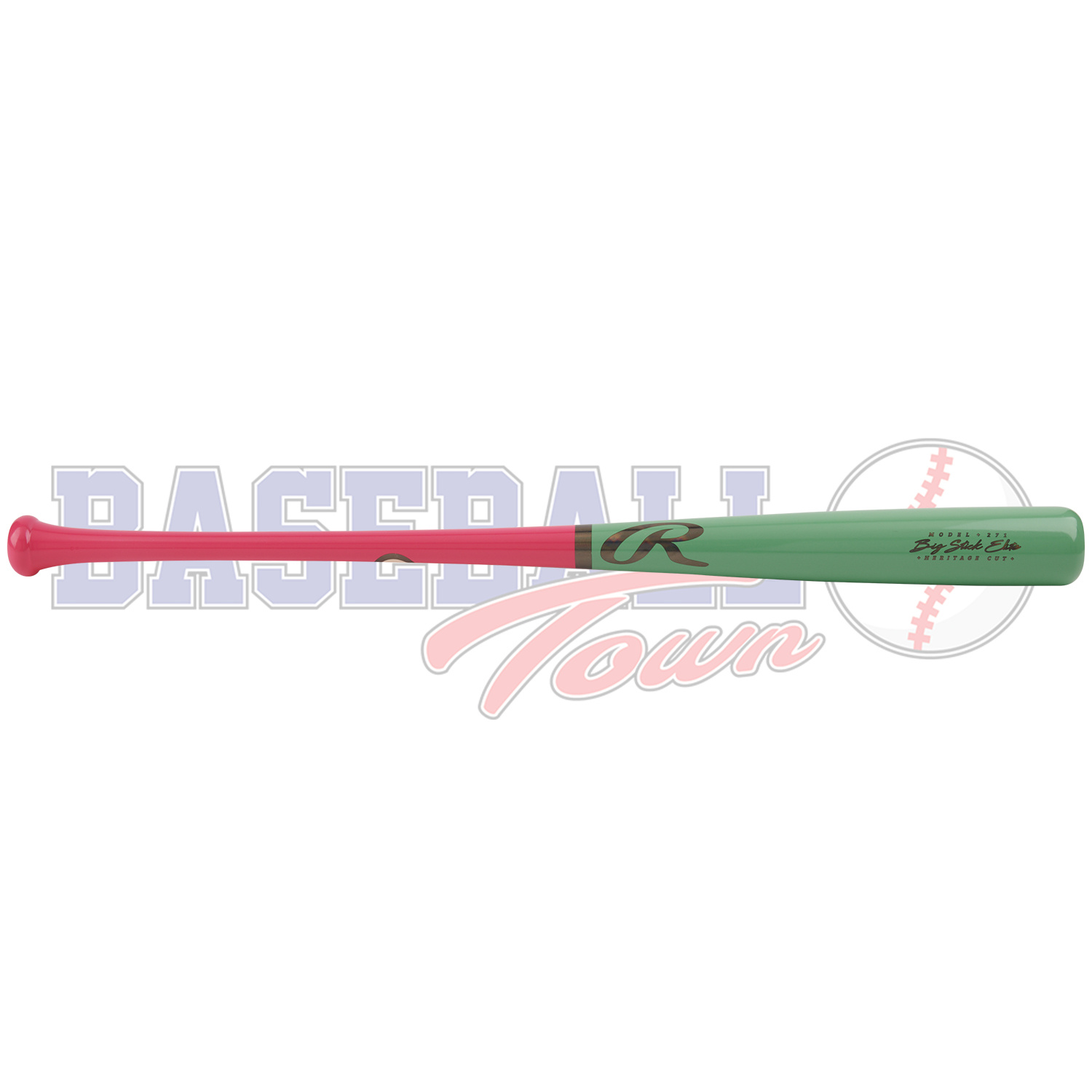 Lot De 4 Battes De Baseball En Bois D'érable – 33,5 Pouces, Modèle Mixte, Prêtes à Jouer
