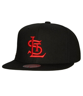 Mitchell & Ness Casquette Snapback MLB Team Classic COOP des Cardinals de St. Louis