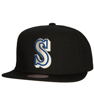 Mitchell & Ness MLB Team Classic Snapback COOP Seattle Mariners Cap