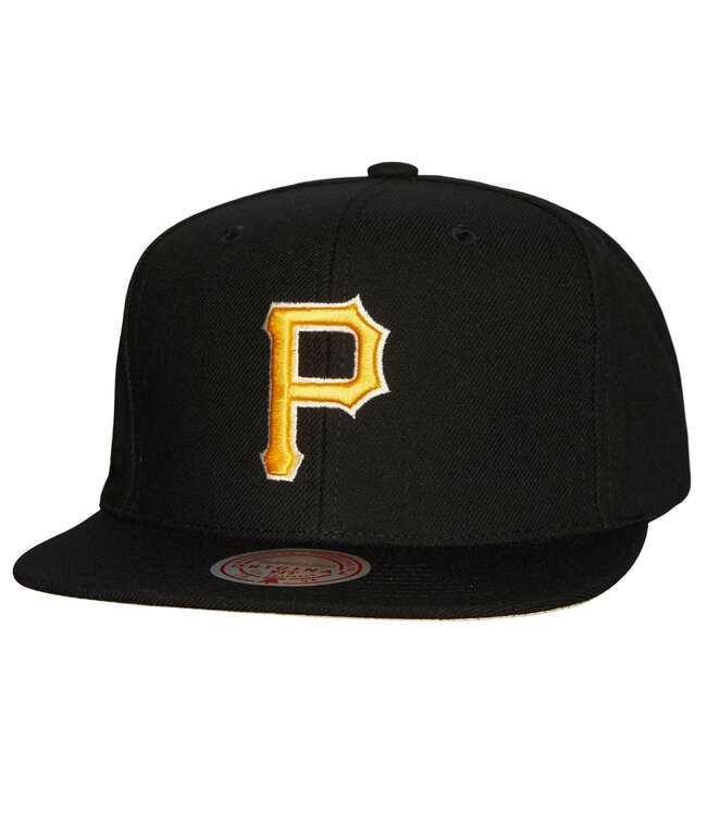 Mitchell & Ness Casquette Snapback MLB Team Classic COOP des Pirates de Pittsburgh