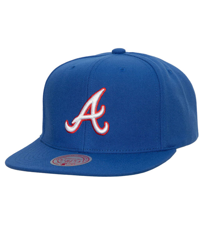 Mitchell & Ness Casquette Snapback MLB Evergreen COOP des Braves d'Atlanta