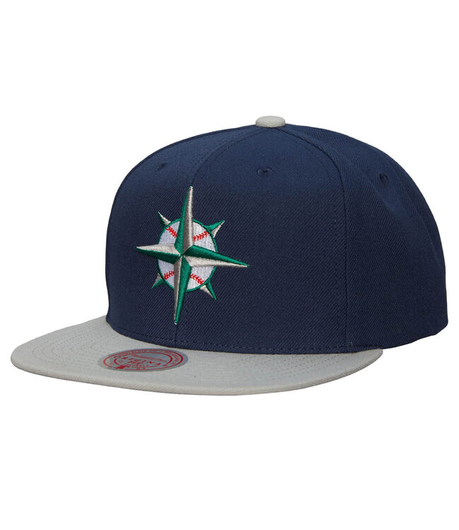 Mitchell & Ness Casquette Snapback MLB Evergreen COOP des Mariners de Seattle