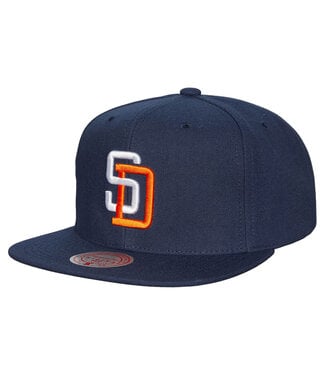 Mitchell & Ness MLB Evergreen Snapback COOP San Diego Padres Cap