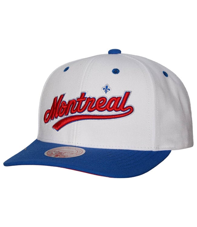 Mitchell & Ness MLB Evergreen Pro Snapback COOP Montreal Expos Cap