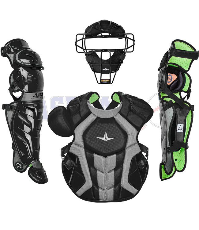 ALL STAR Skull Cap Style System 7 Axis Adult Catcher's Kit
