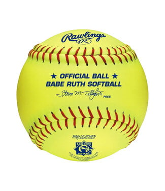 RAWLINGS Balle de Softball Officiel Babe Ruth 12" (UN)