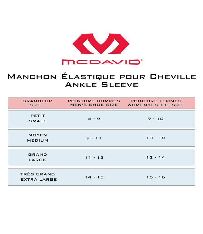 Level 1 Ankle Sleeve Elastic