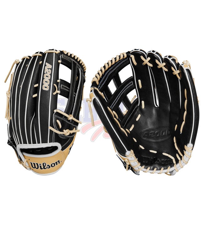 WILSON A2000 SP14 Dual Post with Superskin 14" Slowpitch Glove