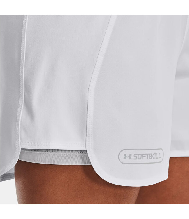 Shorts pour Femme UA Softball 2-en-1