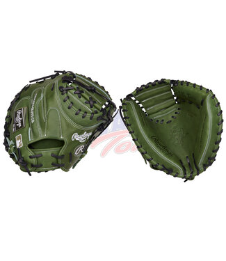 RAWLINGS Gant de Receveur Heart of the Hide 34" Military Green RPROCM41MG