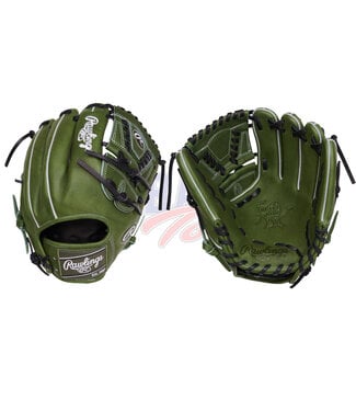 RAWLINGS PRO205-30MG Heart of the Hide Military Green 11.75" Baseball Glove