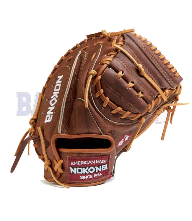 Nokona W-3350 Walnut Series 33.5" Catcher's Baseball Glove