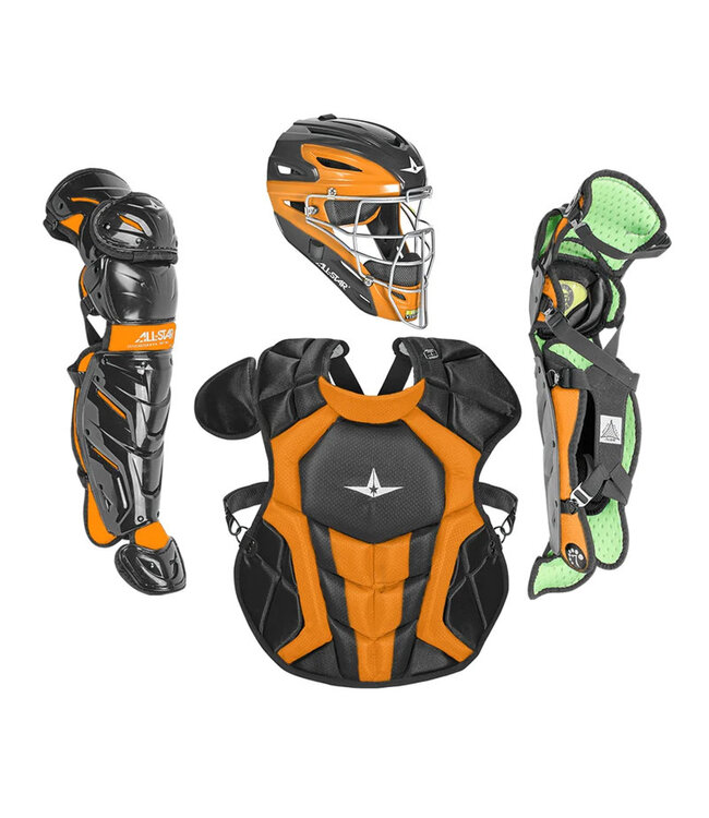 Goalie Helmet Style Adult System 7 Axis Catcher's Kit