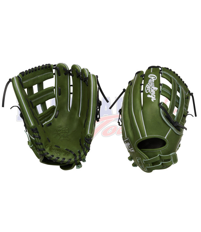 RAWLINGS PRO130SP-6MG Heart of the Hide Military Green 13" Softball Glove