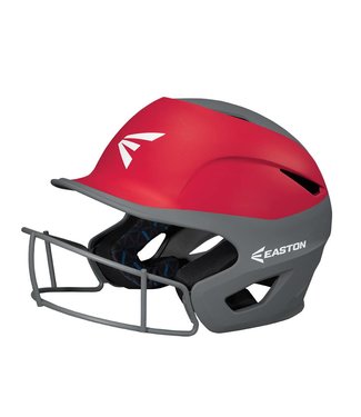 Capacete De Rebatidas De Softball Easton Alpha Com Máscara F
